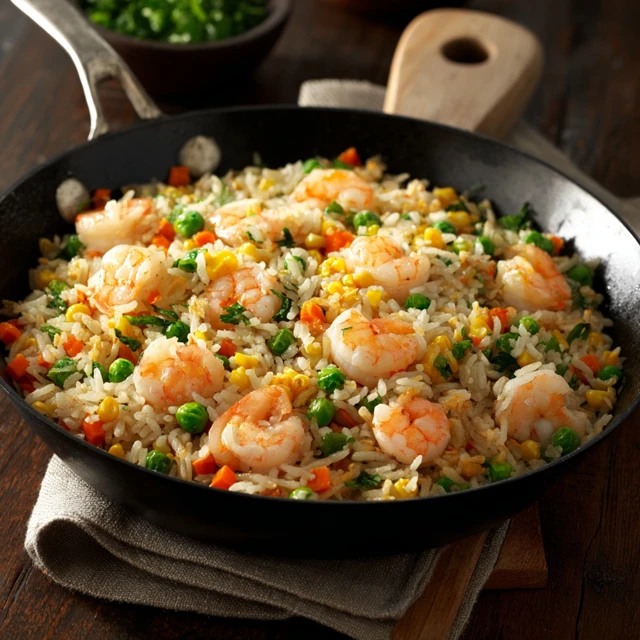 Shrimp Fried Rice Delicious Recipe