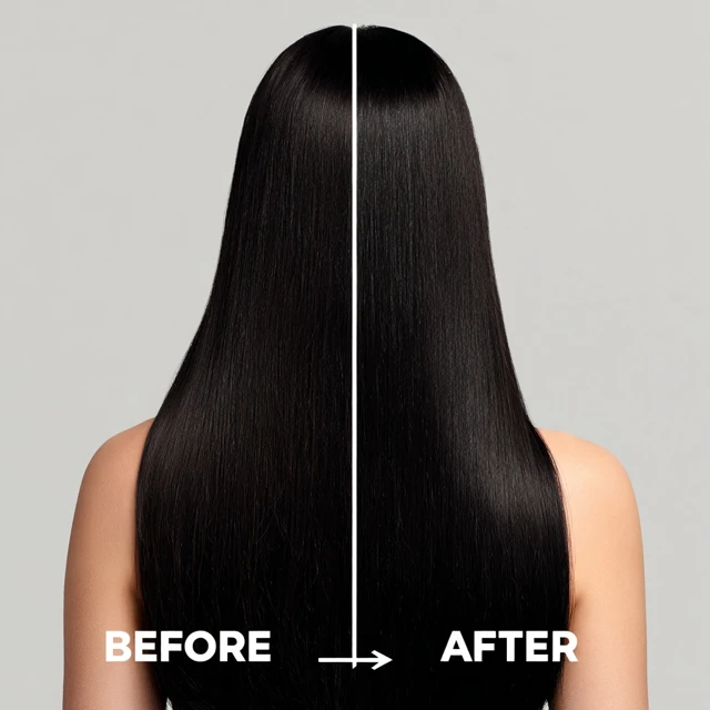 Hair Transformation Before and After