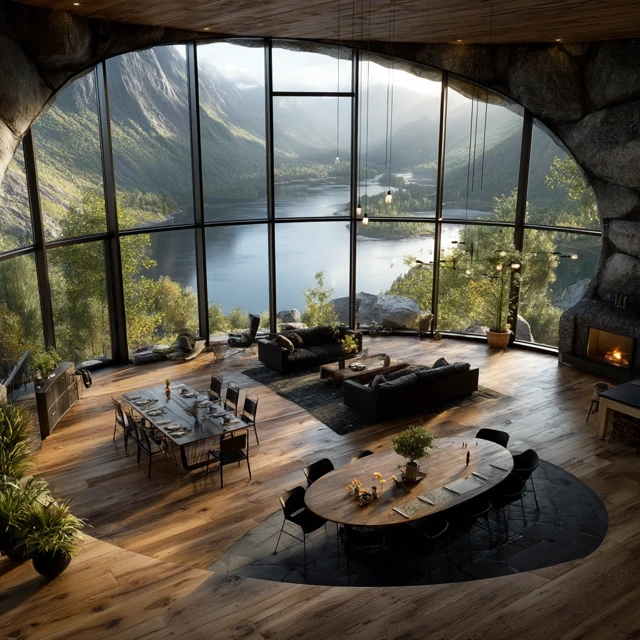 Luxury Interior Design Open Plan Living Room