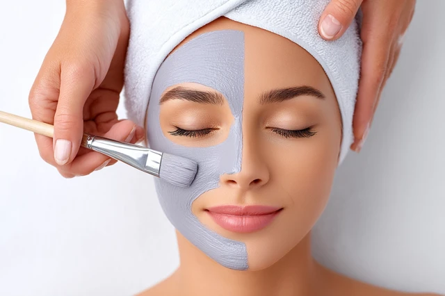 Facial Mask Spa Treatment for Beautiful Skin