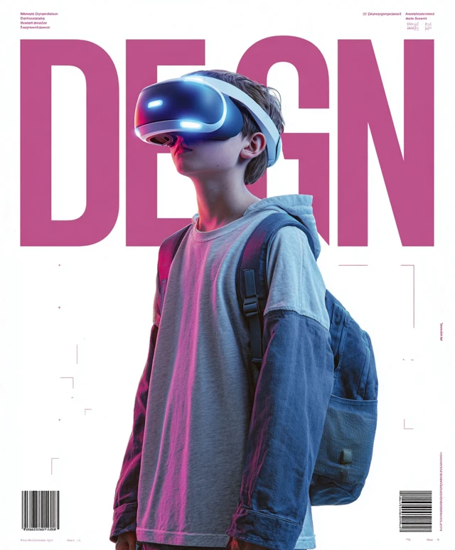 Future Tech Boy VR Design Innovation Advertising