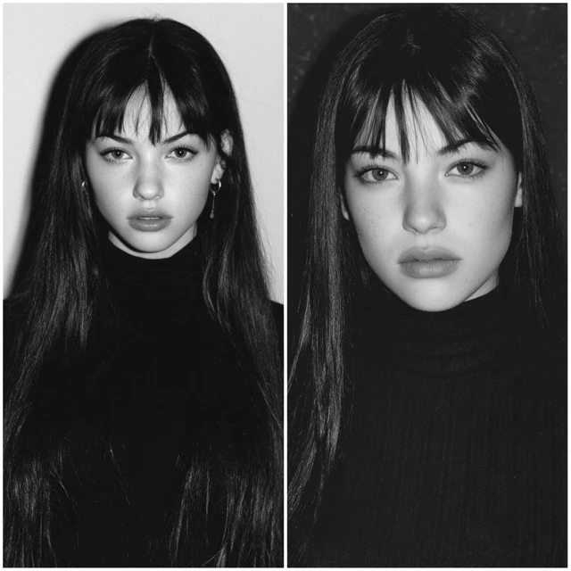 90s Supermodel Portrait: Japanese Beauty on Runway