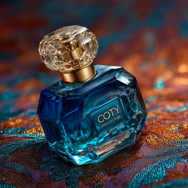 Coty Perfume Advertisement Exquisite and Elegant