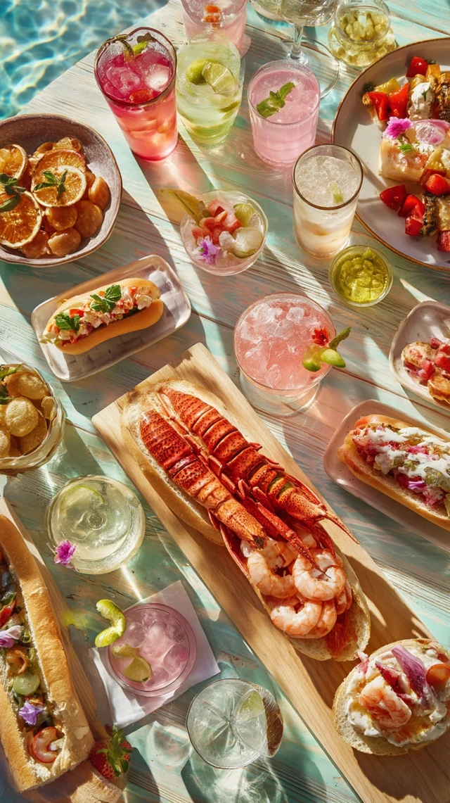 Summer Gourmet Food Photography Delicious Dishes