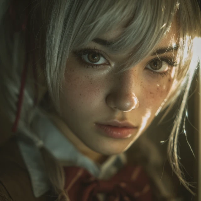 Waifu Photo Pretty Girl Pink Hair
