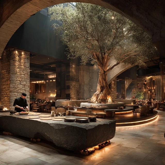 Upscale Mexican Restaurant Interior Design