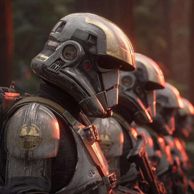 Star Wars Death Troopers Cinematic Shot