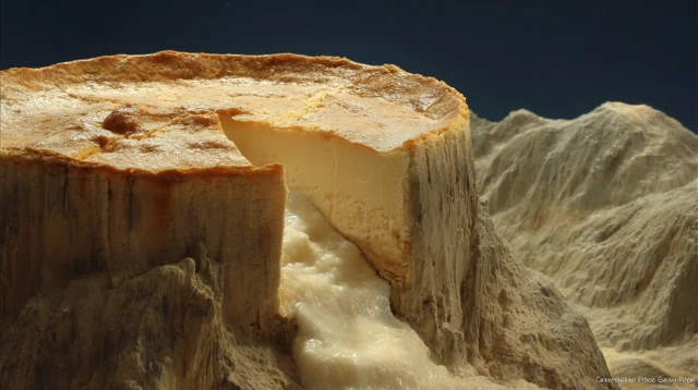 Cheesecake Mountain Fantasy Landscape
