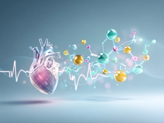 3D Heart Icon - Healthcare Digital Visualization