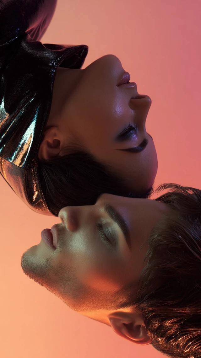 Romantic Moment Vogue Editorial Photography