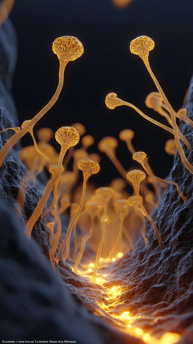 Fungal Landscape Biomechanical Dread