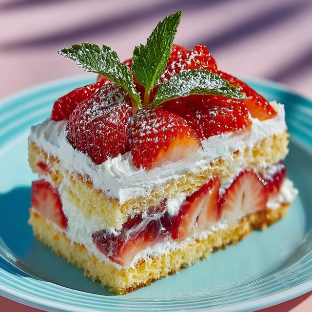 Delicious Strawberry Shortcake Dessert Recipe