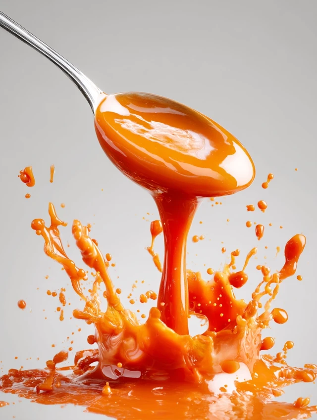 Tomato Soup Splash High Definition Photography