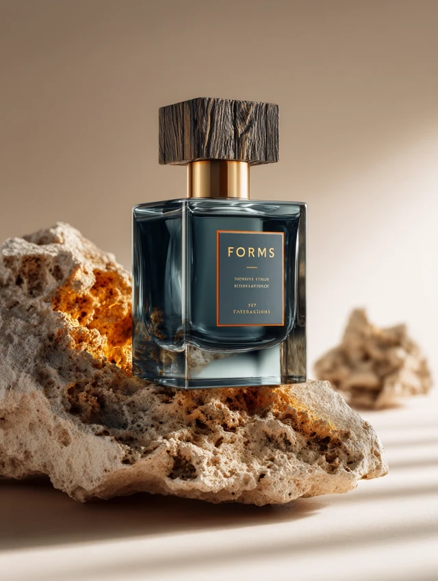 Luxury Perfume Forms Product Photography