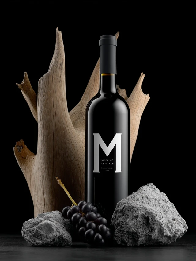Luxury Wine Bottle Photography Premium Branding