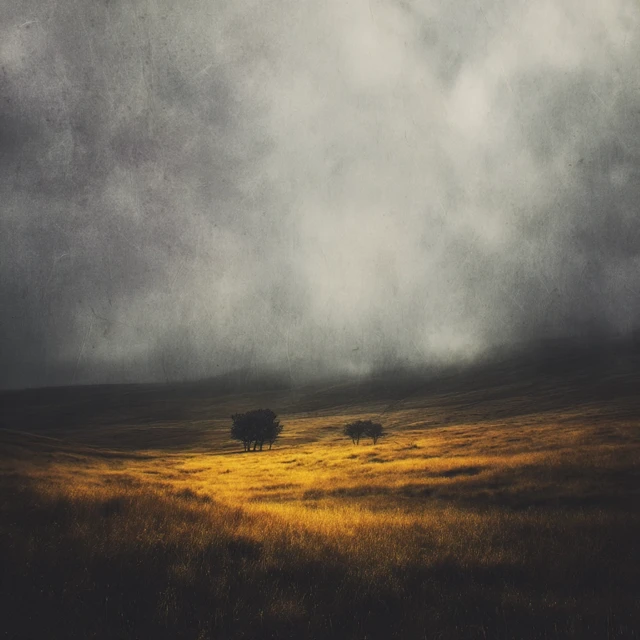 Desolate Landscape Eerie Atmospheric Photography