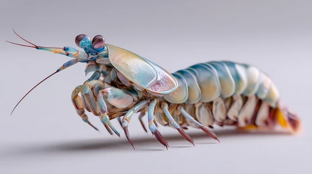 Realistic Mantis Shrimp Macro Photography 4K