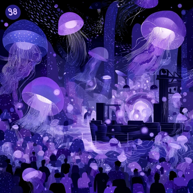 Moonlight Party with Jellyfish Dancers