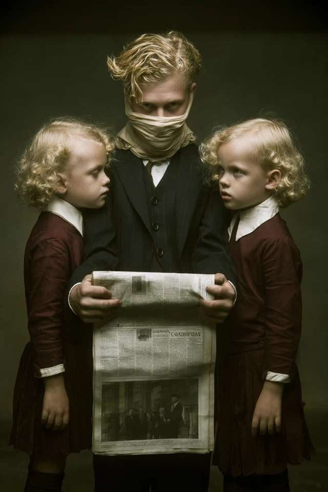 Untitled Citizens Intrigue: Mysterious Portrait