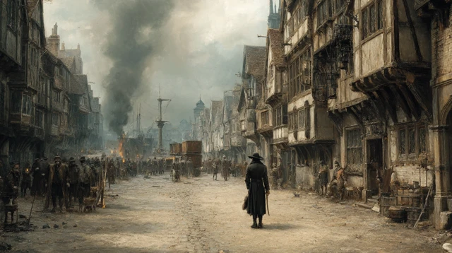 London Plague 1665 Despair and Community Support