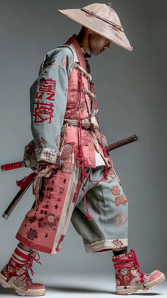 Japanese Fashion Fusion: Modern Samurai