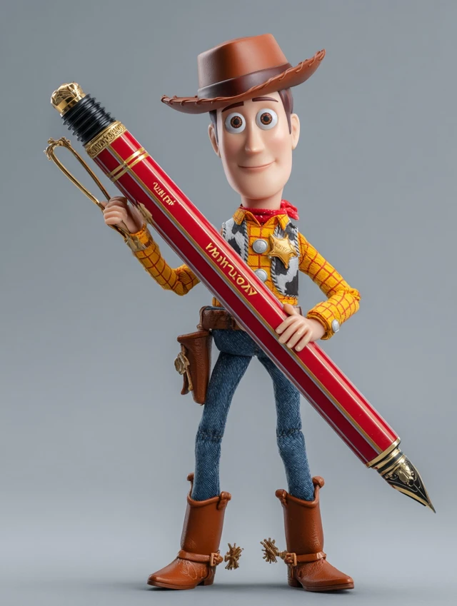 Toy Story Woody with Oversized Pen