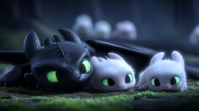 How to Train Your Dragon Night Fury Dragons Pixar