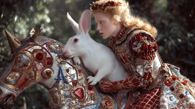 Alice in Wonderland Mechanical Mystery Realistic