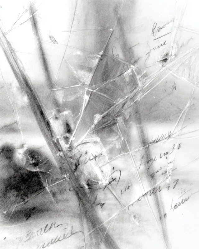 Abstract Expressionism Macro Closeup Fractured Art