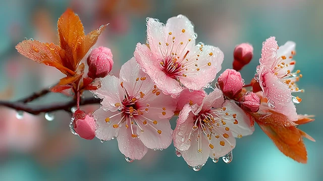 Cherry Blossoms in Bloom: Springtime Beauty