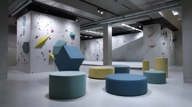 Indoor Climbing Gym Playground Sports Complex