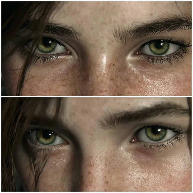 Ellie Williams The Last of Us Green Eyes