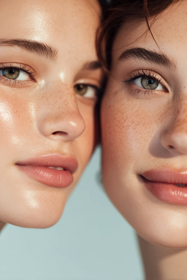 Glowing Skin Beauty Editorial Photography