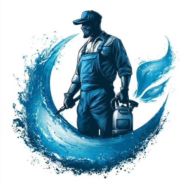 Pool Cleaning Logo Detergent for Pools and Fountains