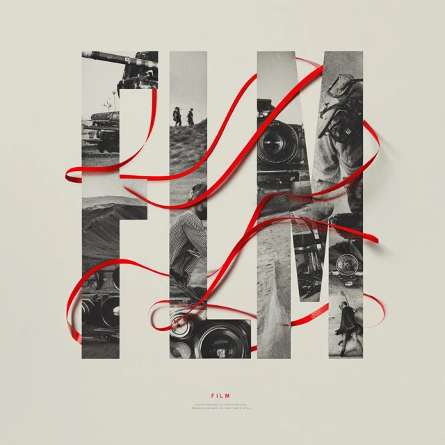 FILM Typography Poster for TED Talks Cinema Event