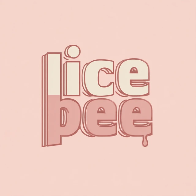 Ice Bee Logo Design Modern Minimalist Branding