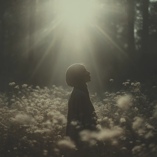 Forest Scene Conceptual Photography with Cinematic Light
