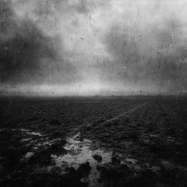 Black Metal Album Art Existential Monochrome Field
