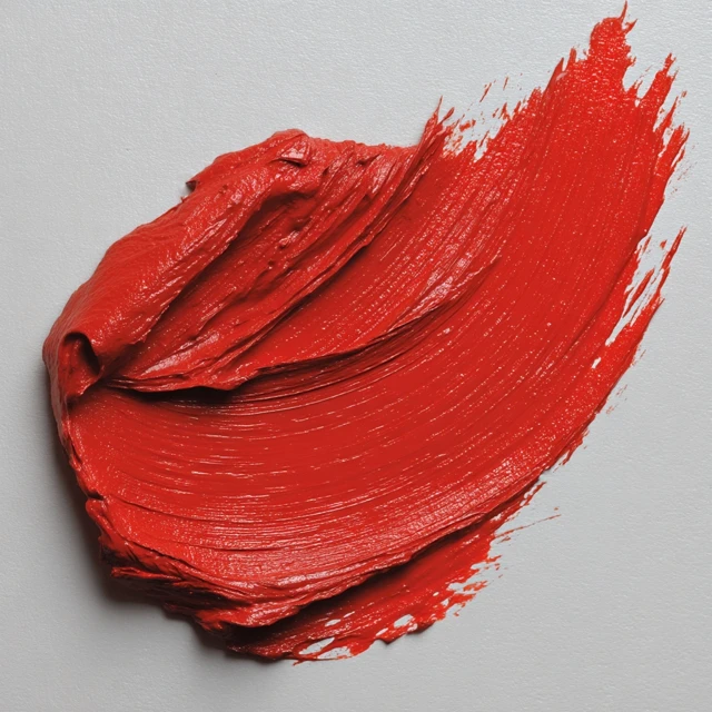 Red Lipstick Texture Close Up Beauty Makeup