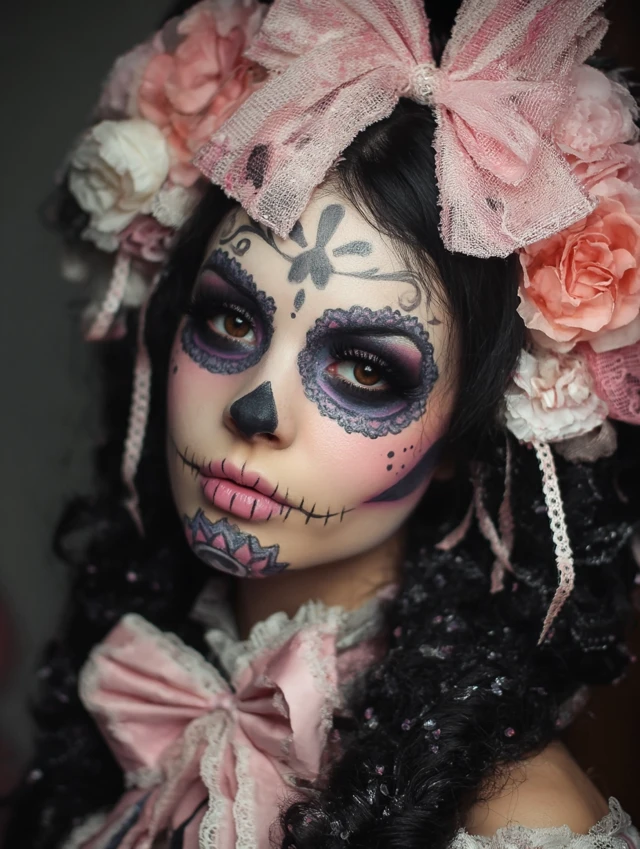 Day of the Dead Makeup Pop Surrealism