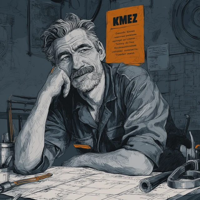 Industrial Employee Portrait KMEZ Plant
