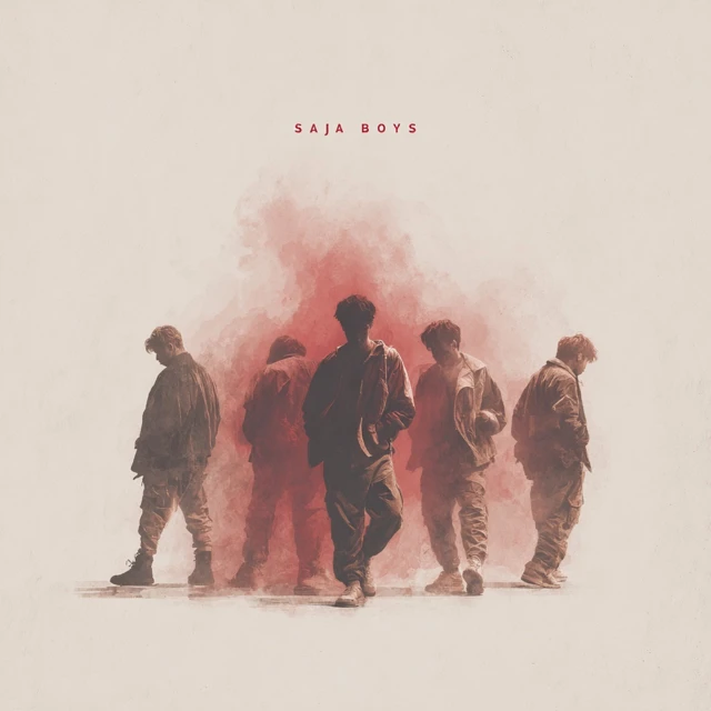 Saja Boys Band Silhouette Autumn Tones
