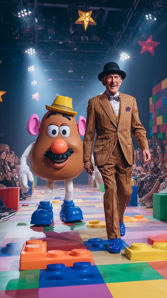 Don Rickles Mr Potato Head Runway Fashion