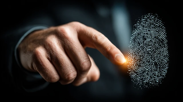 Fingerprint Authentication for Financial Data Security