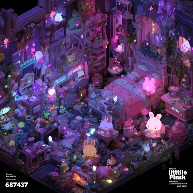 Cute Chibi Room Design Fairy Kei Aesthetic