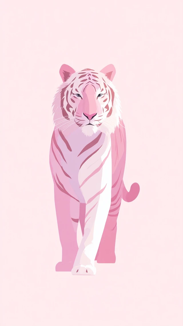 Pink Tiger Illustration Herge and Goro Fujita Style