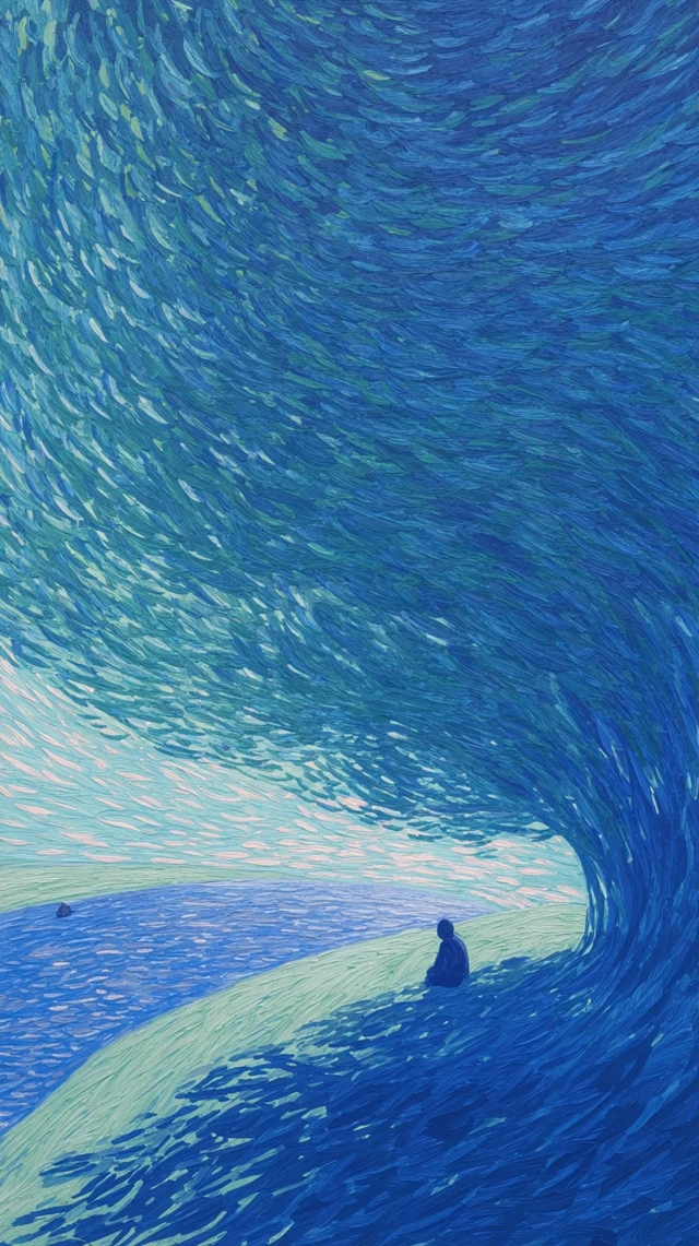 Tranquil Painting Nature and Solitude