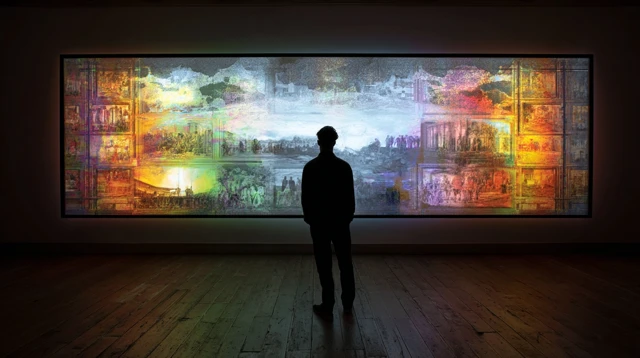 Interactive Art Thermal Painting Experience