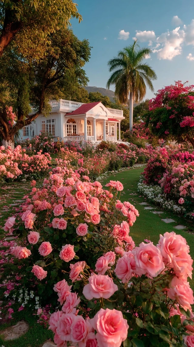 Chunri Villa Rose Garden Pink Champagne Event
