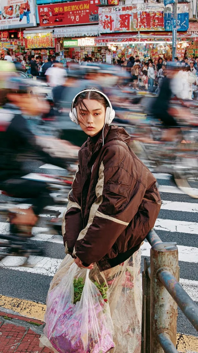 Urban Street Style Fashion Editorial Tokyo